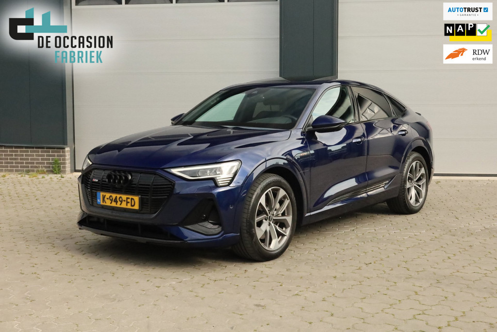 Audi e-tron Sportback 55 quattro S edition 95 kWh Pano Bang & Olufsen Adaptief 53704105-0.jpg | De Occasion Fabriek